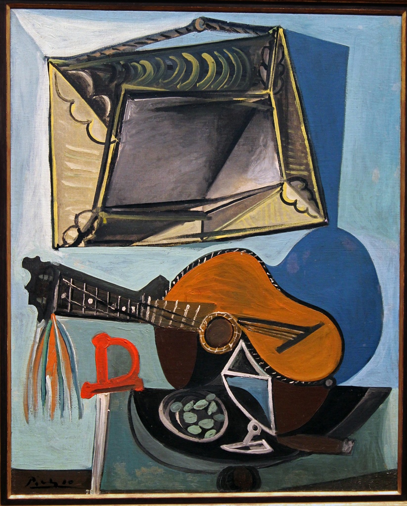 Still Life with Guitar, Pablo Picasso (1942)